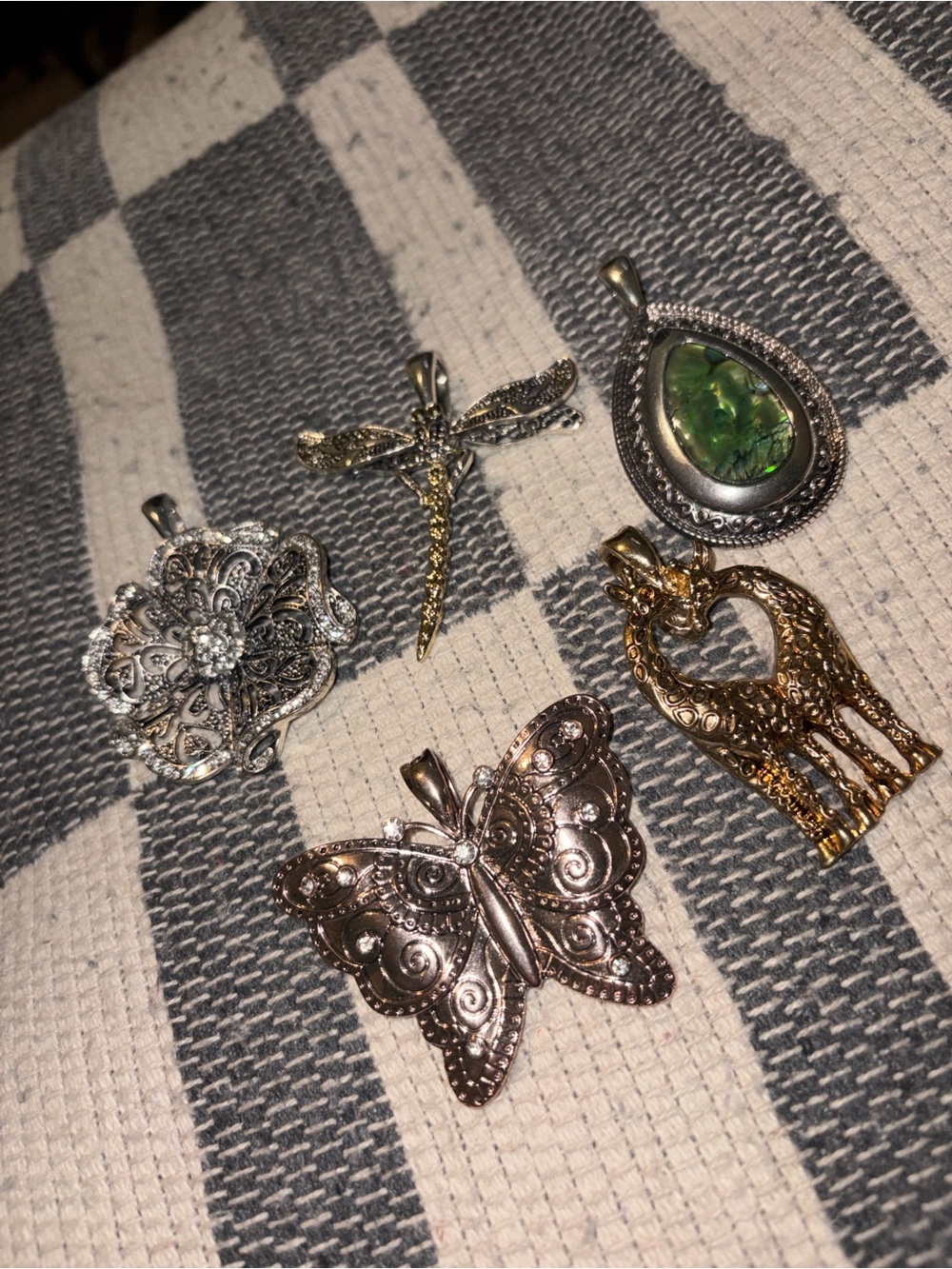 Vintage Roman Co pendants